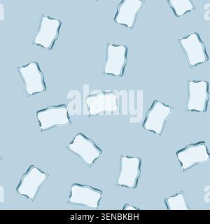 seamless pattern sleep pillow orthopedic cartoon. sleep pillow orthopedic sign vector Stock Vector