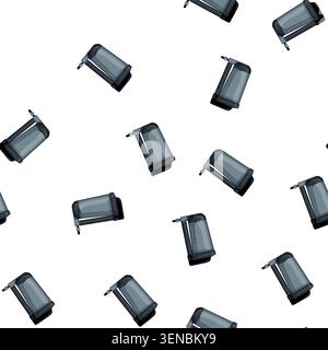 pattern home water filter cartoon. home water filter sign vector Stock Vector