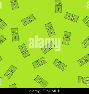 seamless pattern storage fridge refrigerator cartoon. storage fridge refrigerator sign vector Stock Vector