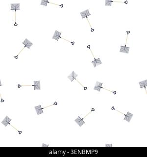 pattern scoop snow shovel cartoon. heavy ing, outline people, fall farm scoop snow shovel sign. seamless symbol vector illustration Stock Vector