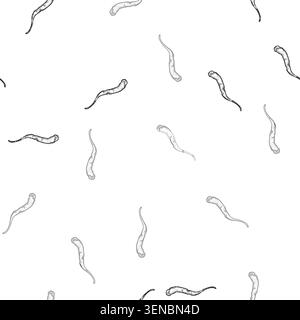 pattern cloud plane smoke trail cartoon. atmosphere altitude, turbine engine, emission stratosphere cloud plane smoke trail sign vector Stock Vector
