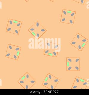 pattern comparison weigh scales cartoon. judge scale, balance justice comparison weigh scales sign. seamless vector illustration Stock Vector