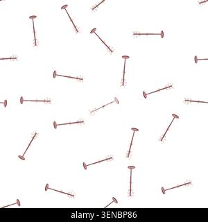 pattern room coat rack cartoon. door wall, clohanger autumn, storage spacious room coat rack sign. seamless symbol vector illustration Stock Vector