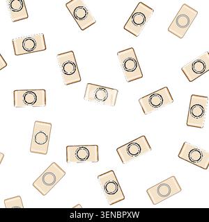 pattern usb power bank wireless cartoon. qi technology, smartphone device, travel backup usb power bank wireless sign vector Stock Vector