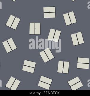 pattern hotel shower cabin cartoon. et clean, room water, interior cubicle hotel shower cabin sign. seamless vector illustration Stock Vector