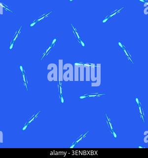 seamless pattern blaster projectile game cartoon. weapon flash, sprite magic, blast attack blaster projectile game sign vector Stock Vector