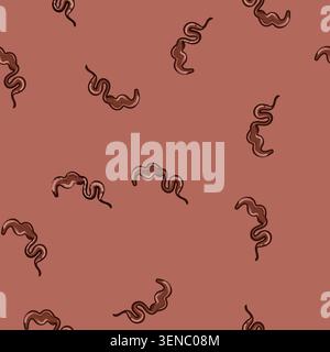 seamless pattern sauce chocolate drip sause cartoon. dessert sweet, topping ganache, decadent rich sauce chocolate drip sause sign vector Stock Vector