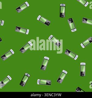 seamless pattern health spirometer cartoon. breathing pulmonary, assessment device, monitor peak health spirometer sign vector Stock Vector
