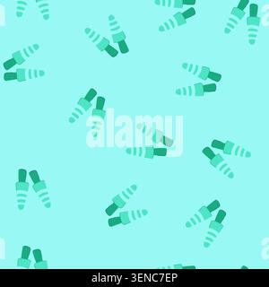 pattern plug earplug cartoon. protection auditory, noise safety, care aid plug earplug sign. seamless vector illustration Stock Vector