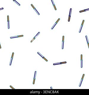 pattern Energy bar icon showing a game ui healthstamina meter on white background, vector illustration representing progress, capacity, power level, r Stock Vector