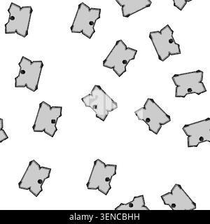 pattern office cooling pad cartoon. digital notebook, device connection, electric usb office cooling pad sign vector Stock Vector
