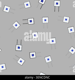 seamless pattern router 5g modem cartoon. wifi speed, internet technology router 5g modem sign vector Stock Vector