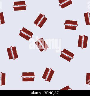 pattern instrument piano cartoon. classical practice, performance recital, composition technique instrument piano sign. seamless vector illustration Stock Vector