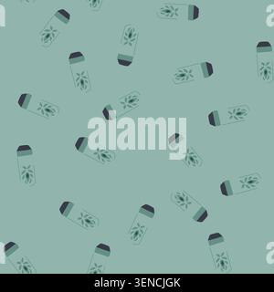 pattern perfume automatic air freshener cartoon. packaging cosmetic, bottle scent, container package perfume automatic air freshener sign. seamless ve Stock Vector