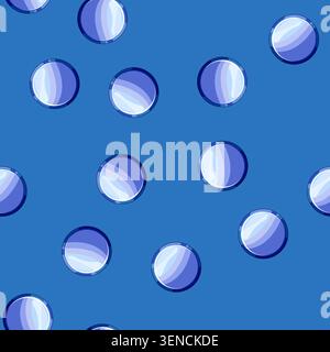 seamless pattern template round game button cartoon. ui frame, app banner, download modern template round game button sign vector Stock Vector