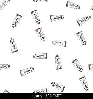 pattern cfresh ice drip coffee cartoon. cfresh ice drip coffee sign vector Stock Vector