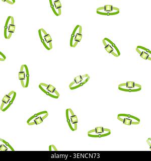 pattern bright headlamp flashlight cartoon. camp head, hiking equipment bright headlamp flashlight sign. seamless symbol vector illustration Stock Vector