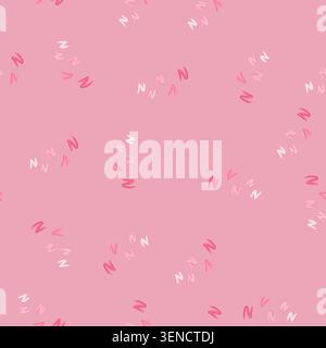 pattern doze sleep zzz cartoon. unwind recharge, bedtime insomnia, snore pillow doze sleep zzz sign. seamless vector illustration Stock Vector