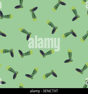 pattern travel steamer portable cartoon. compact handheld, garment clothes, wrinkles iron travel steamer portable sign. seamless vector illustration Stock Vector