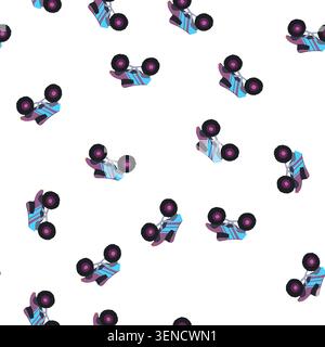 pattern wheel monster truck cartoon. jeep race, road big, typography adventure wheel monster truck sign. seamless symbol vector illustration Stock Vector
