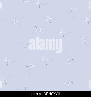 pattern sustainable wind turbine home use cartoon. power green, electricity environment, mill residential sustainable wind turbine home use sign. seam Stock Vector