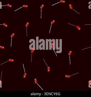 seamless pattern ice snow shovel cartoon. clean weather, season frozen, man people ice snow shovel sign vector Stock Vector