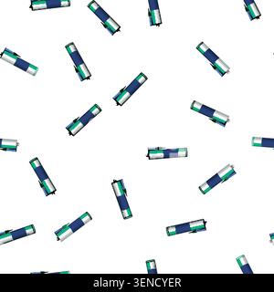 pattern Silicone sealant tube with a precision nozzle providing a useful tool for construction, repair, and diy projects, ensuring secure sealing and Stock Vector