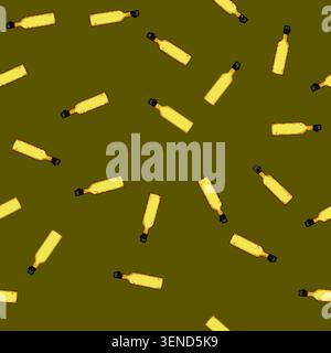 seamless pattern compressed diving cylinder cartoon. black diver, isometric realistic, sitting co2 compressed diving cylinder sign vector Stock Vector