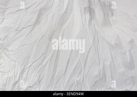 crumpled paper texture.  tissue background. Stock Photo