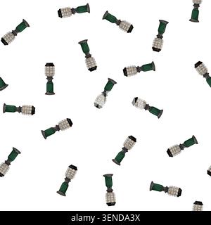 pattern old lantern camp lamp cartoon. old lantern camp lamp sign vector Stock Vector