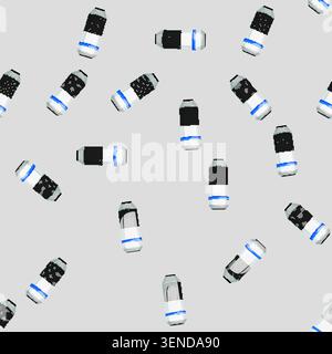 seamless pattern purifer ionizer air cartoon. purifer ionizer air sign vector Stock Vector