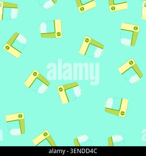 pattern room humidifier air cartoon. humidify cleaner, aromatherapy vapor room humidifier air sign. seamless vector illustration Stock Vector