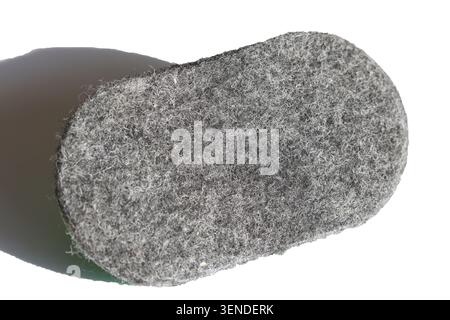 felt board eraser isolated on white Stock Photo