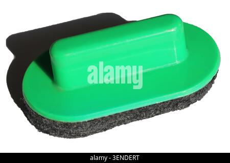 felt board eraser isolated on white Stock Photo