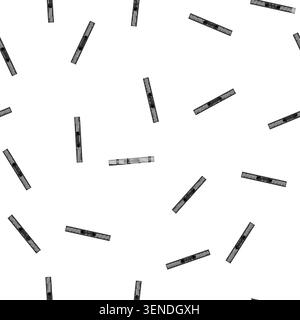 pattern construction ruler builder cartoon. construction ruler builder sign vector Stock Vector