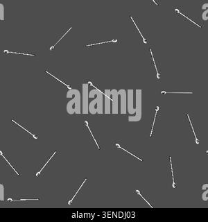 seamless pattern alcohol cocktail spoon cartoon. drink tool, equipment vintage, glass barman alcohol cocktail spoon sign vector Stock Vector