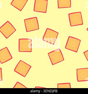 pattern liner silicone baking mat cartoon. cooking heat, resistant food, safe durable liner silicone baking mat sign. seamless vector illustration Stock Vector