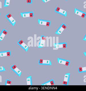 pattern deodorize shoe cleaning cartoon. refresh sponge, kit care, solution foam deodorize shoe cleaning sign. seamless vector illustration Stock Vector