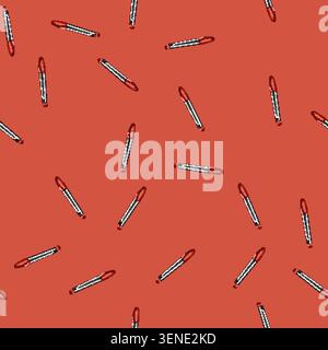 seamless pattern barbecue tongs hand cartoon. tong kitchen, grill ice, outdoor line barbecue tongs hand sign vector Stock Vector