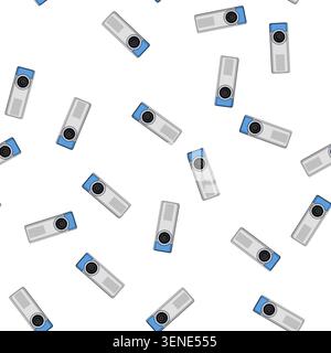 pattern screen projector video cartoon. movie presentation, equipment projection screen projector video sign vector Stock Vector