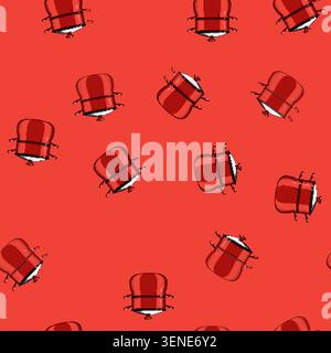 seamless pattern healthy steamer pot cartoon. stainless bamboo, electric basket, lid handle healthy steamer pot sign vector Stock Vector