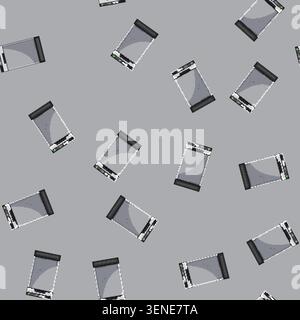 seamless pattern clean dishwasher kitchen cartoon. home plate, wash open clean dishwasher kitchen sign vector Stock Vector