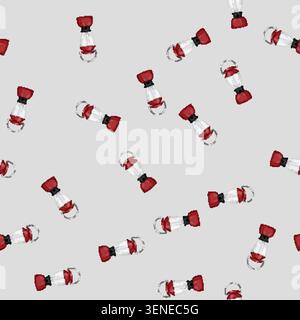 seamless pattern kerosine lantern camp lamp cartoon. kerosine lantern camp lamp sign vector Stock Vector