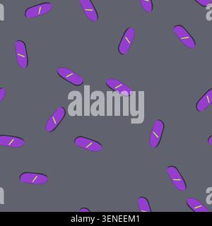 pattern induction charging mat cartoon. power station, compatible portable, efficient sleek induction charging mat sign. seamless vector illustration Stock Vector