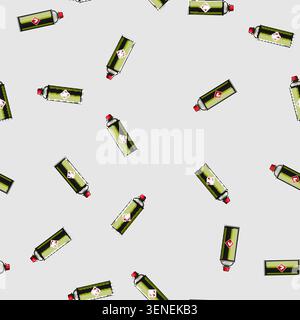 seamless pattern propane stove fuel cartoon. hot cook, cooker oven, energy wood propane stove fuel sign vector Stock Vector