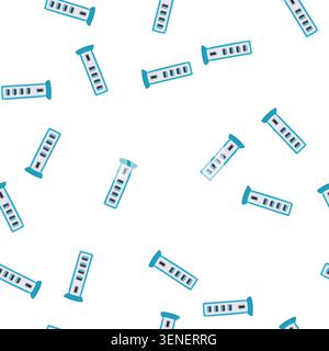 pattern keyboard usb hub cartoon. cable computer, mouse notebook, charge port keyboard usb hub sign. seamless symbol vector illustration Stock Vector