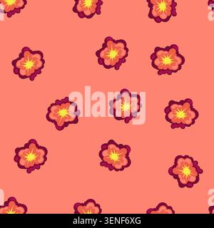 pattern stylized fireball explosion creating a dynamic visual effect, symbolizing impact, power, and danger with cartoon graphic design elements ready Stock Vector
