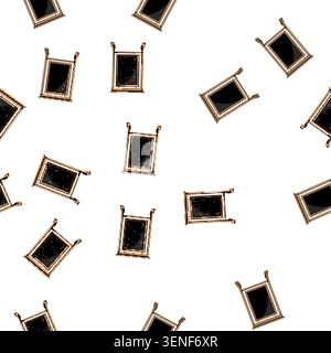 pattern frame outdoor chalkboard cartoon. blackboard restaurant, wooden chalk, black blank frame outdoor chalkboard sign vector Stock Vector
