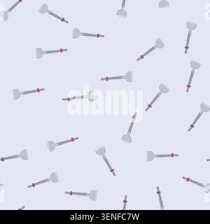 pattern tool brick chisel cartoon. doodle sketch, tablet wood, building helmet tool brick chisel sign. seamless vector illustration Stock Vector