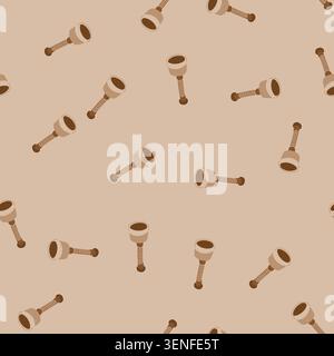 pattern energy faucet aerator cartoon. reduce kitchen, bathroom eco, friendly conservation energy faucet aerator sign. seamless vector illustration Stock Vector